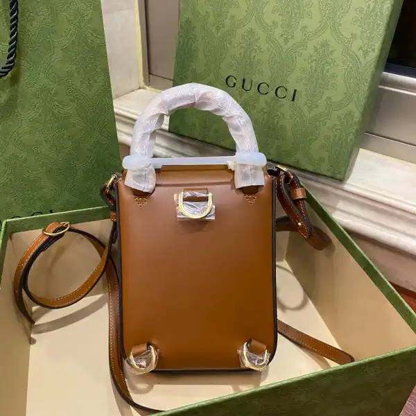 Cheap HOT SALE Gucci Bamboo mini handbag