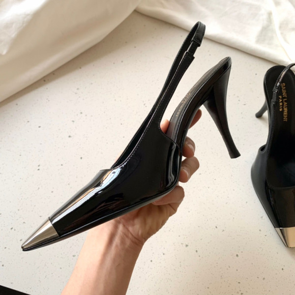 HOT SALE YSL VESPER SLINGBACK PUMPS