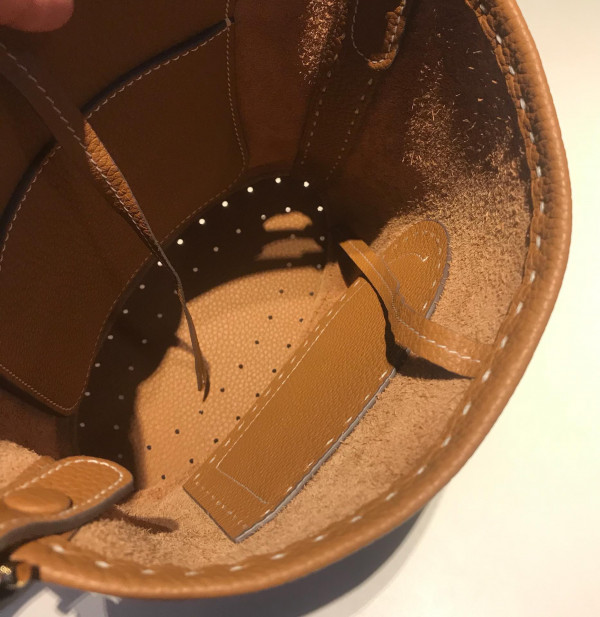 [FREE SHIPPING] DELVAUX Pin Mini Bucket