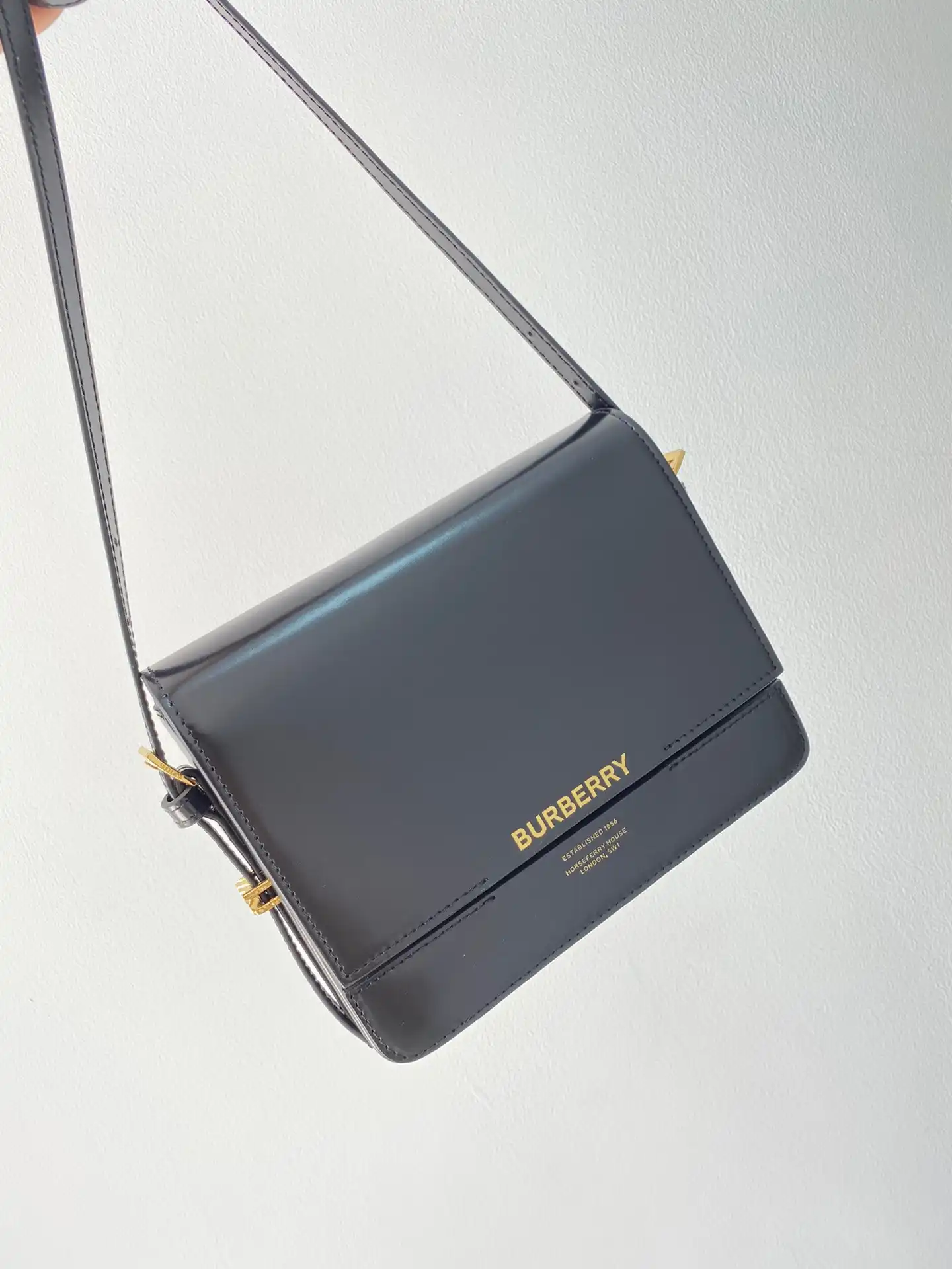 BURBERRY Small Leather Grace Bag