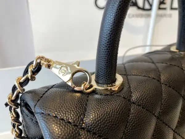 First bag ru CHANEL FLAP BAG WITH TOP HANDLE