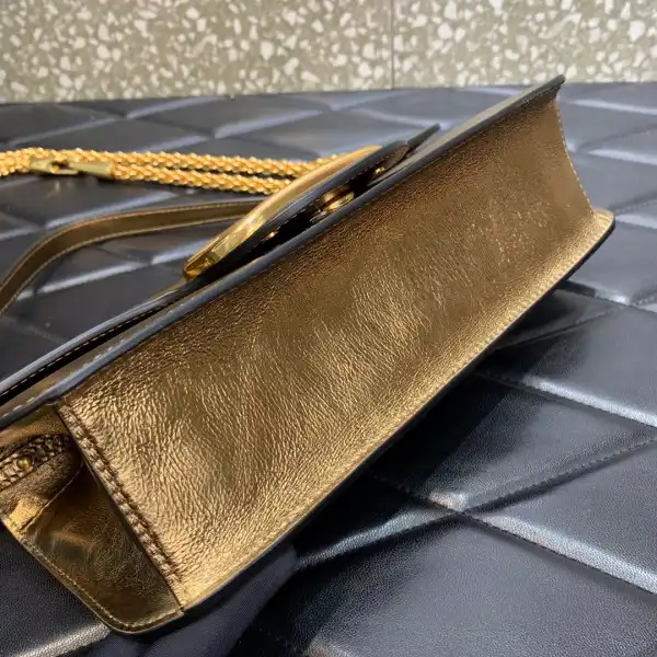 VALENTINO LOCÒ CALFSKIN SHOULDER BAG