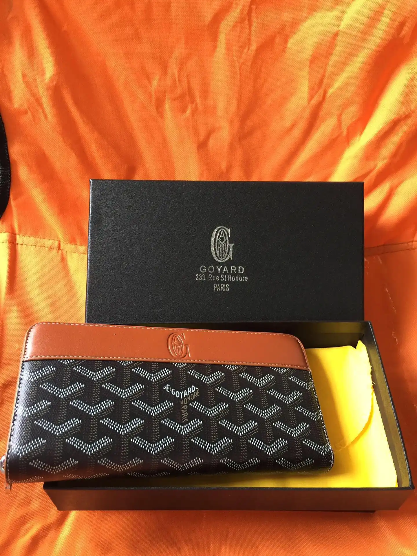 GOYARD ZIPPY WALLET