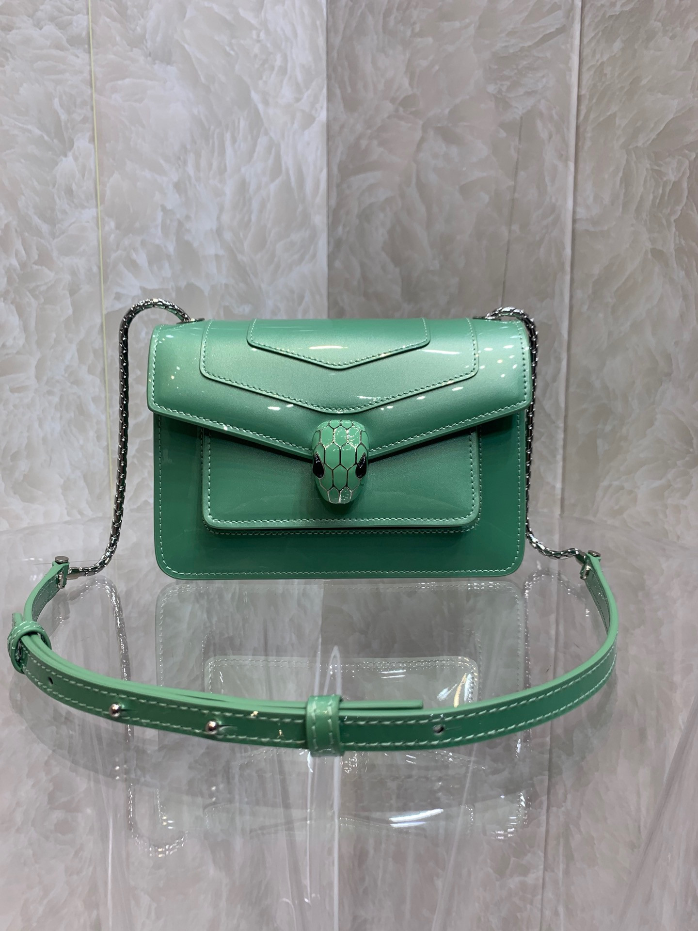 HOT SALE BVLGARI SERPENTI FOREVER CROSSBODY BAG