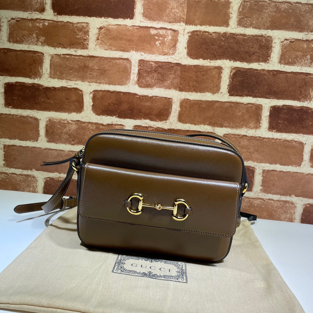 HOT SALE GUCCI Horsebit 1955 small shoulder bag