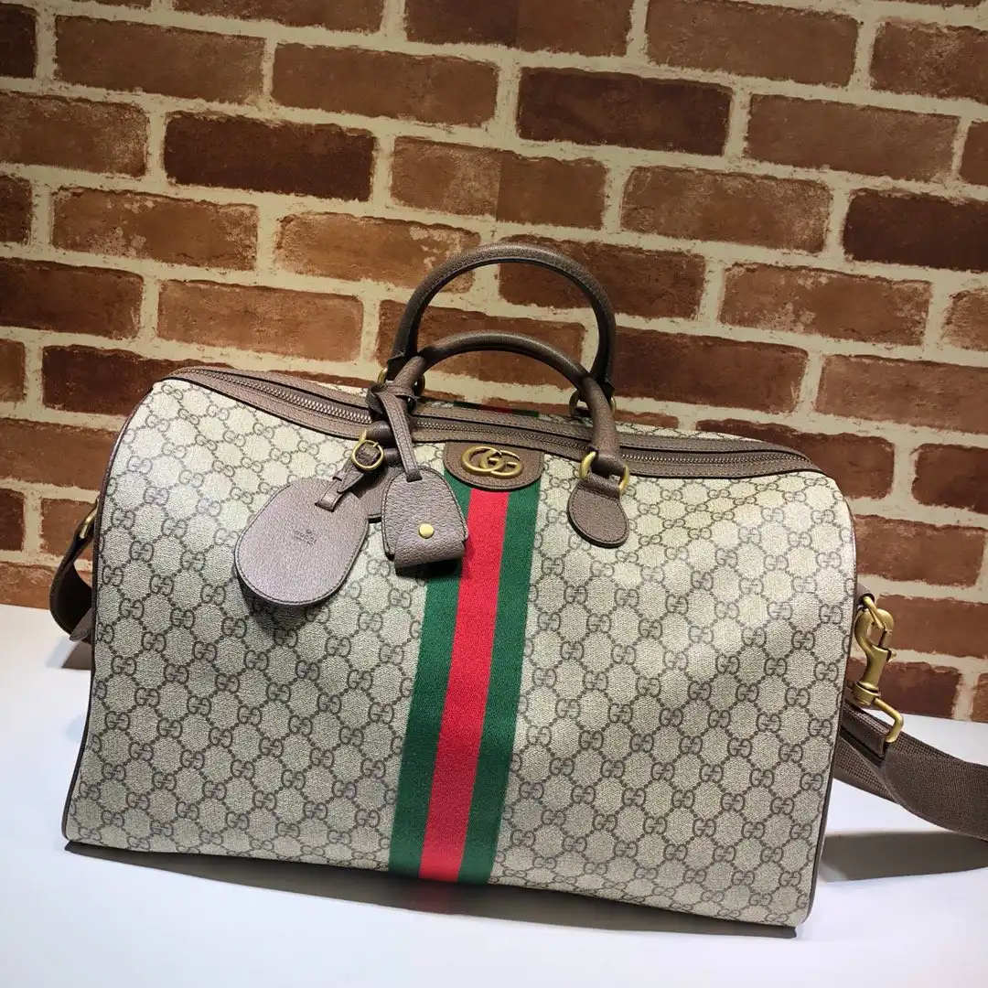 GUCCI Ophidia GG medium carry-on duffle