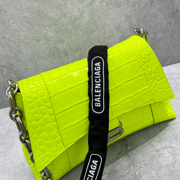 HOT SALE BALENCIAGA DOWNTOWN SMALL SHOULDER BAG WITH CHAIN