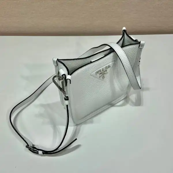 PRADA Leather mini shoulder bag