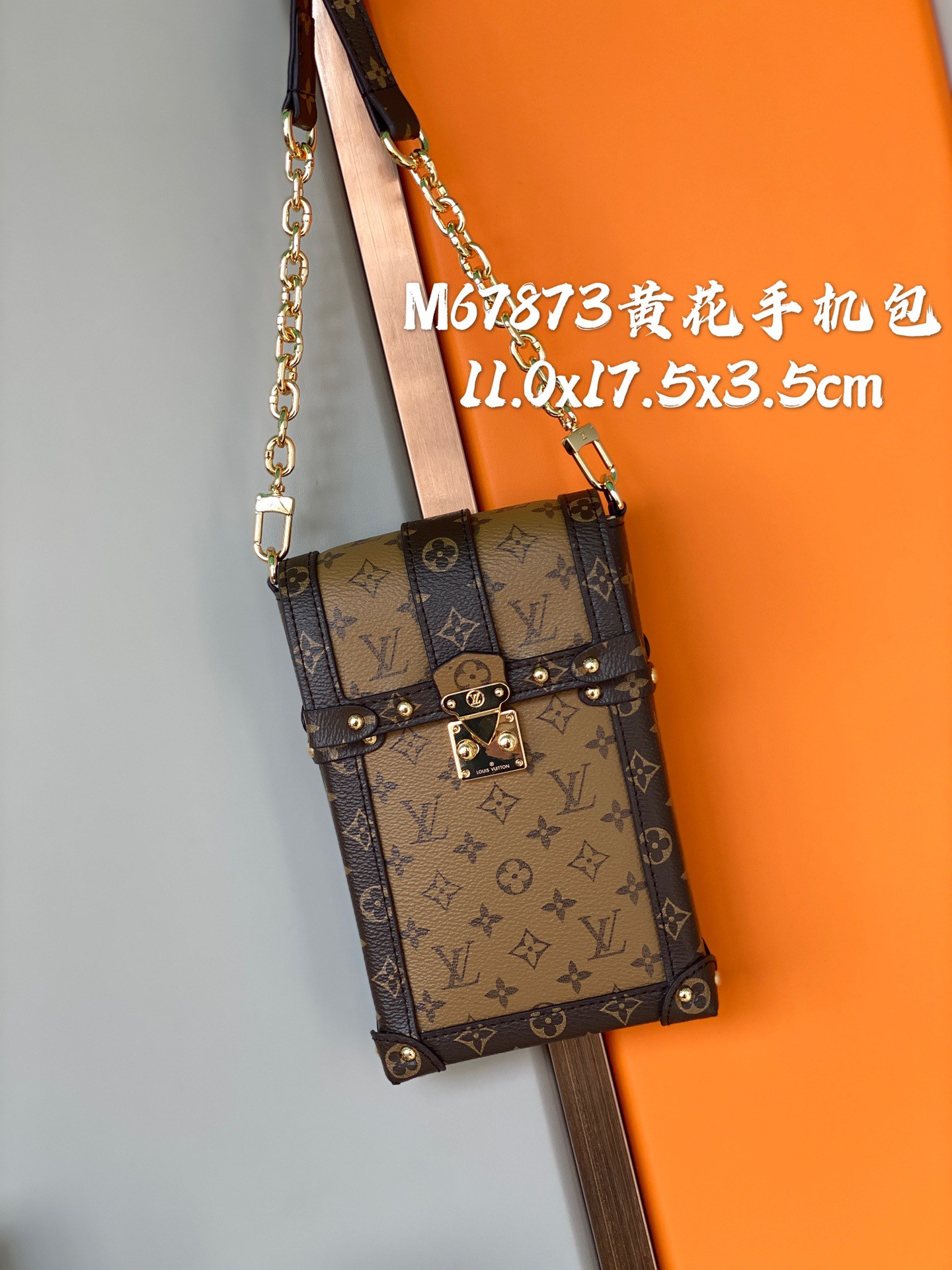 HOT SALE LOUIS VUITTON VERTICAL TRUNK POCHETTE