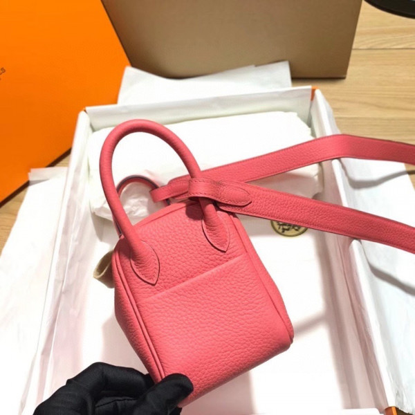 HOT SALE HERMES LINDY MINI HANDMADE