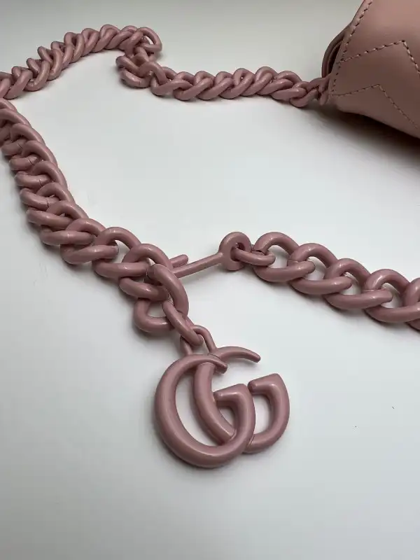 First bag ru Gucci GG Marmont belt bag-16.5*10*5cm