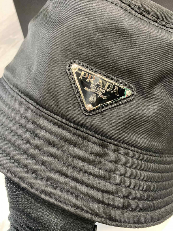 HOT SALE PRADA Nylon Bucket Hat