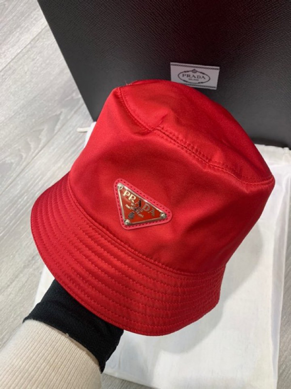 HOT SALE PRADA Nylon Bucket Hat