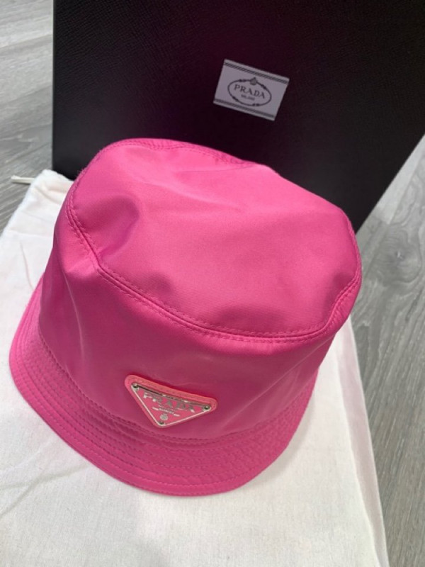 HOT SALE PRADA Nylon Bucket Hat