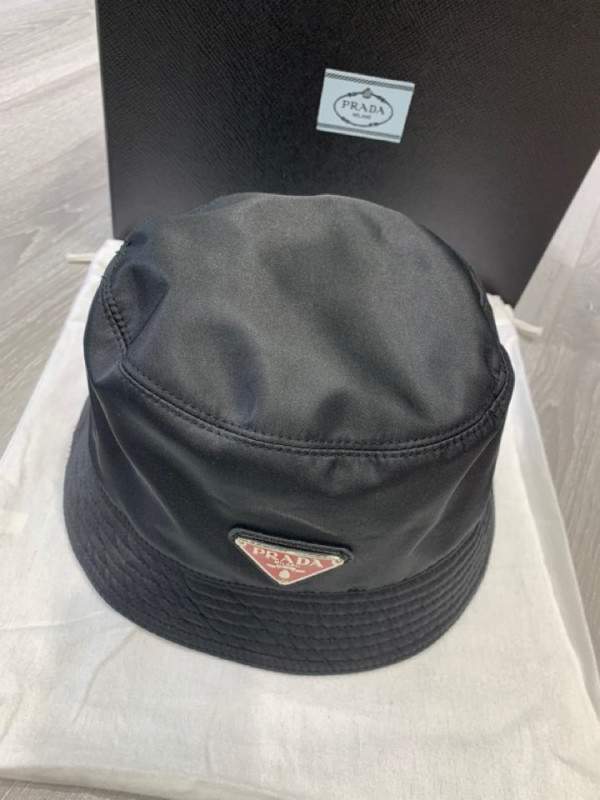 HOT SALE PRADA Nylon Bucket Hat