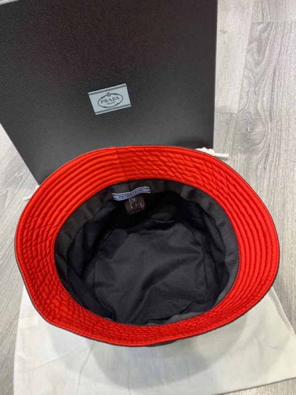 HOT SALE PRADA Nylon Bucket Hat