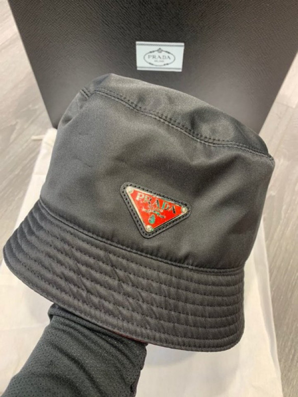 HOT SALE PRADA Nylon Bucket Hat