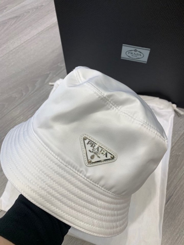 HOT SALE PRADA Nylon Bucket Hat