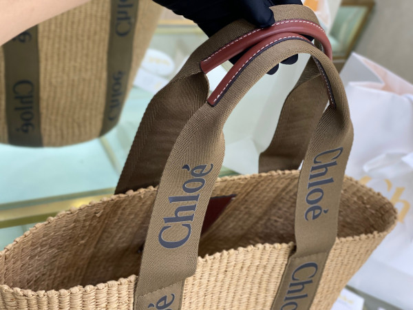 HOT SALE CHLOÉ large woody basket