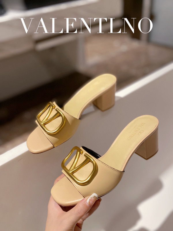 HOT SALE VALENTINO VLOGO SIGNATURE SLIDE SANDAL