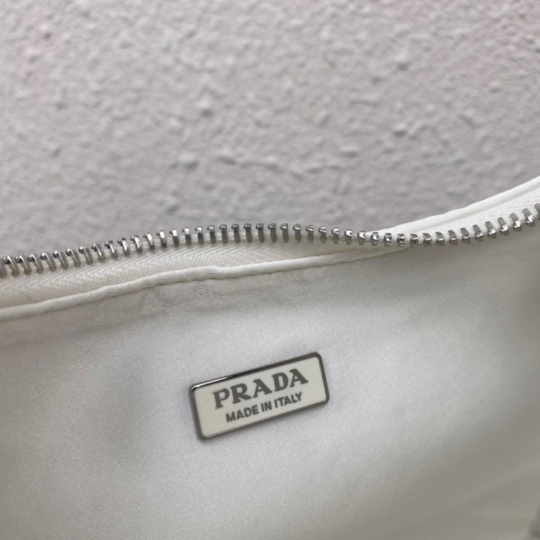 HOT SALE Prada Re-Edition 2005 satin bag with crystals