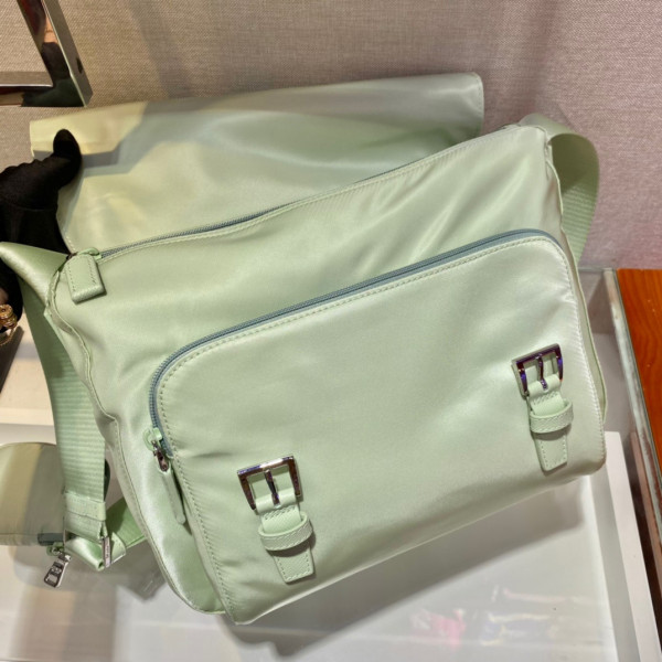 HOT SALE PRADA Medium Nylon Shoulder Bag