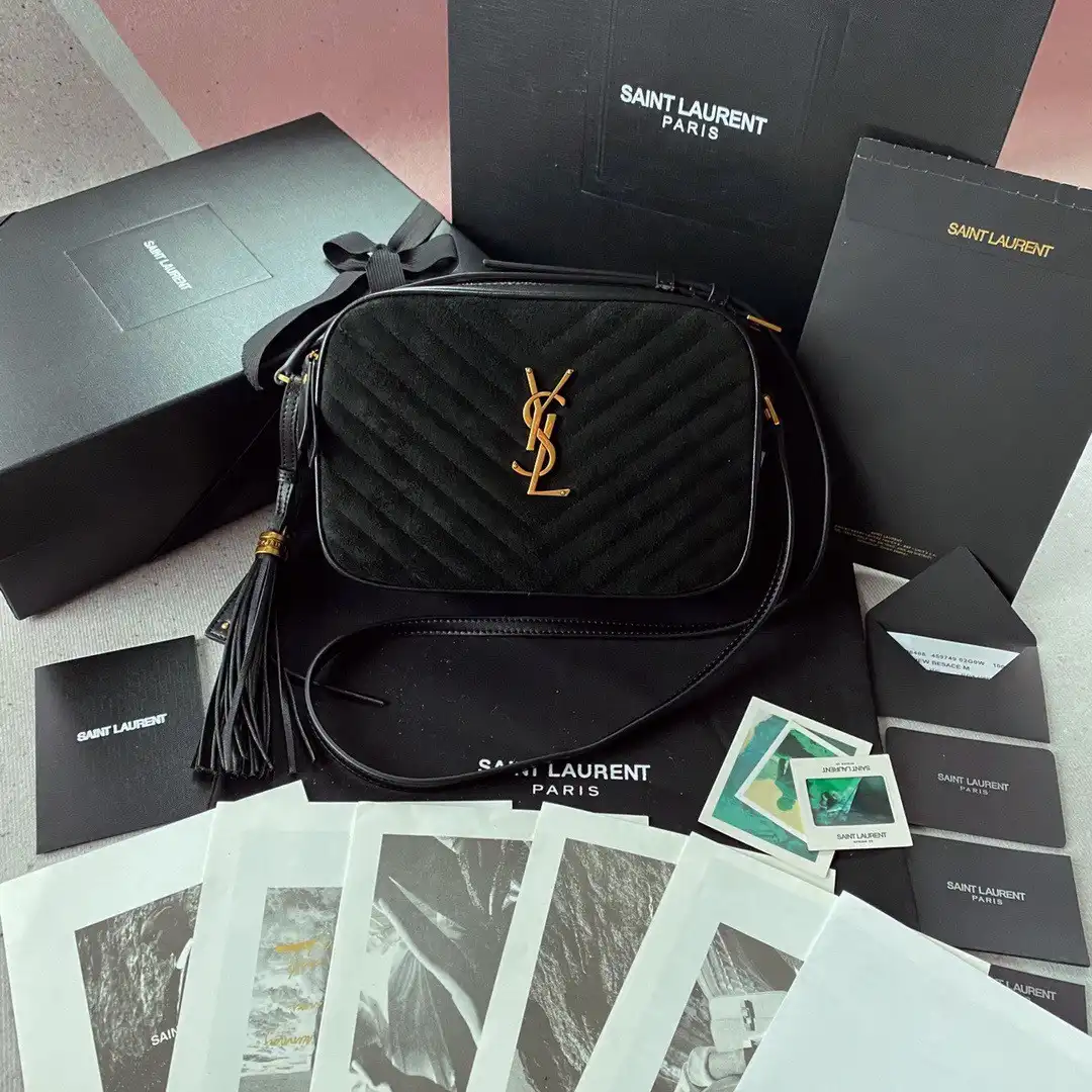 First Bag Ru YSL LOU CAMERA BAG-23*16*6CM