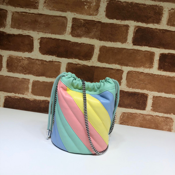 HOT SALE GUCCI GG Marmont mini bucket bag