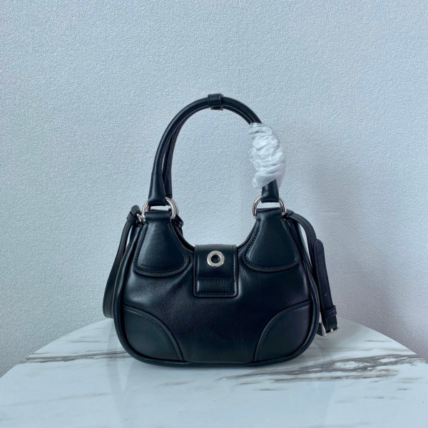 HOT SALE PRADA Moon padded nappa-leather bag