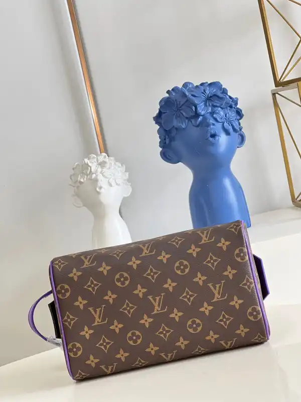 Aaa replica bags LOUIS VUITTON DOPP KIT TOILET POUCH