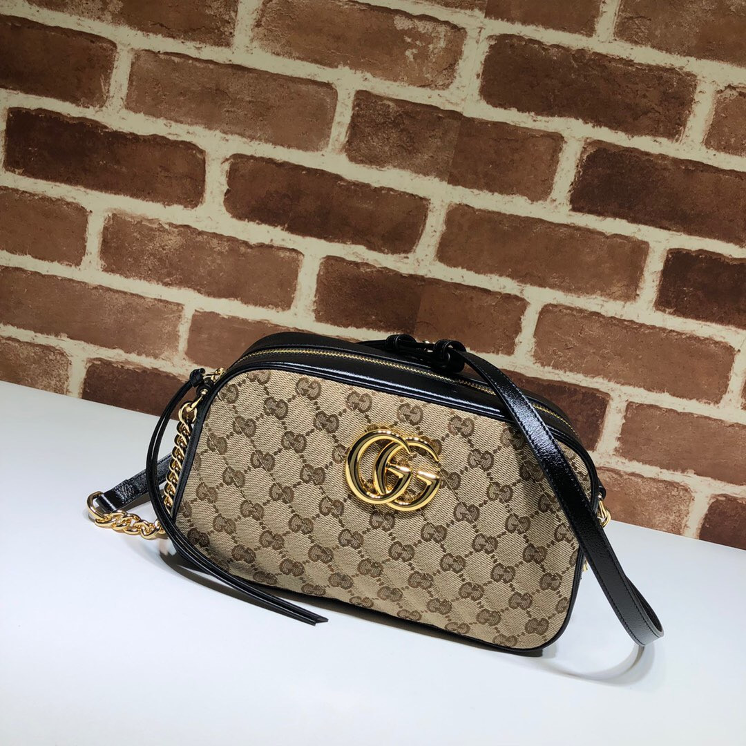 HOT SALE GUCCI GG Marmont small shoulder bag