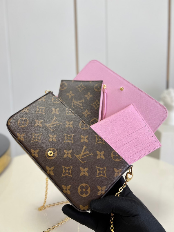 [FREE SHIPPING] LOUIS VUITTON POCHETTE FÉLICIE