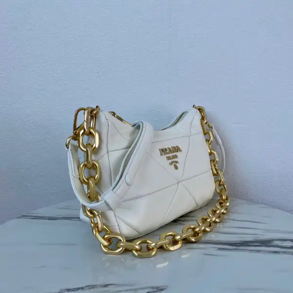 Yupoo bagsoffer PRADA System nappa leather patchwork bag