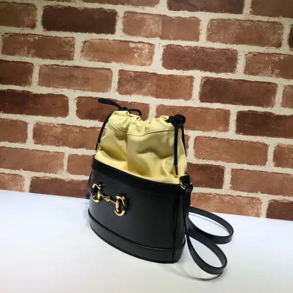 Affordable TO GUCCI 1955 Horsebit bucket bag