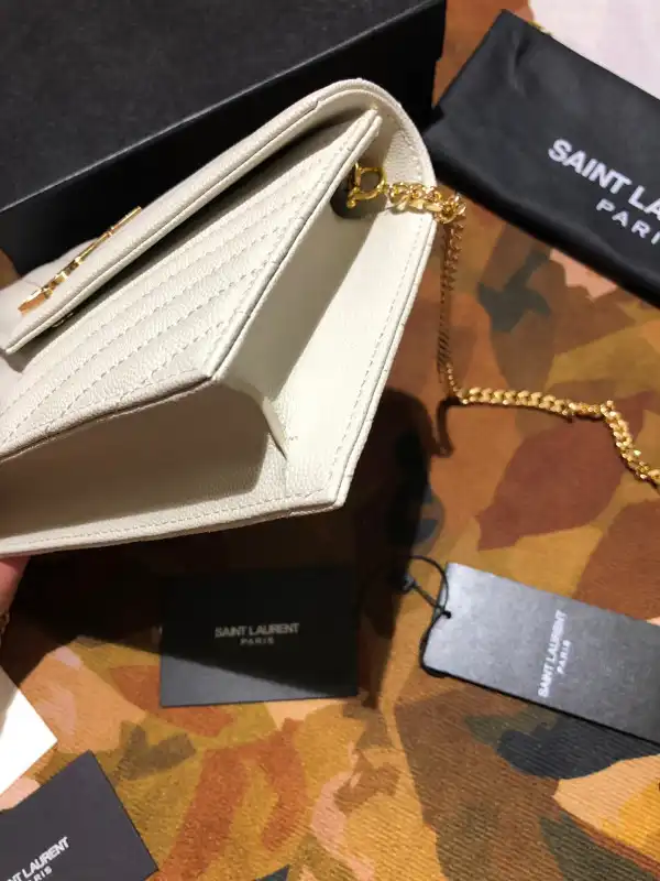 Bagsoffer yupoo YSL CASSANDRE MATELASSÉ CHAIN WALLET