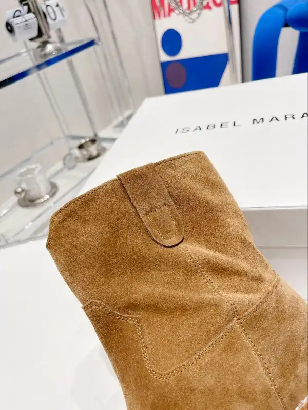 ISABEL MARANT SUSEE SUEDE ANKLE BOOTS