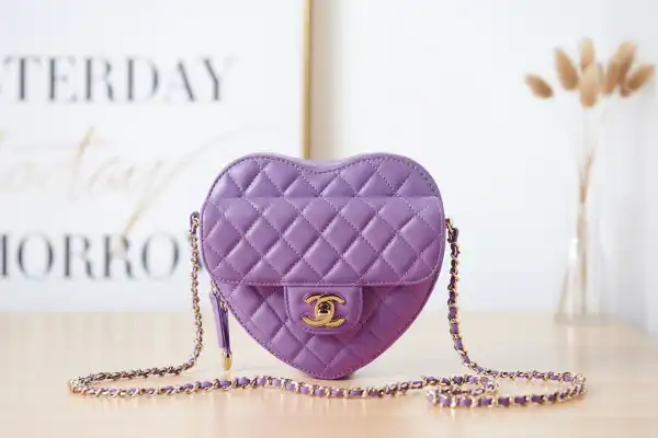 CHANEL HEART BAG