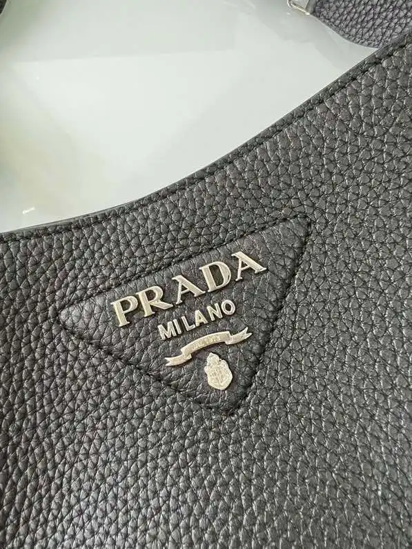 PRADA Leather mini shoulder bag