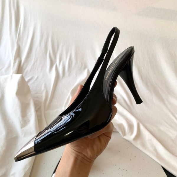 HOT SALE YSL VESPER SLINGBACK PUMPS