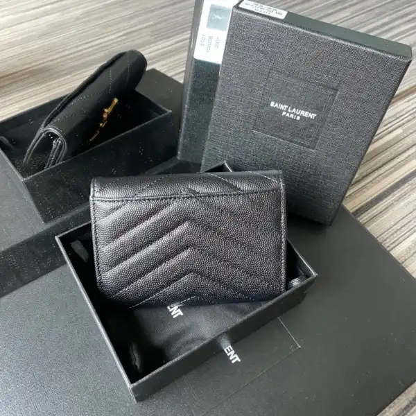 Yupoo bagsoffer YSL MONOGRAM SMALL ENVELOPE WALLET IN