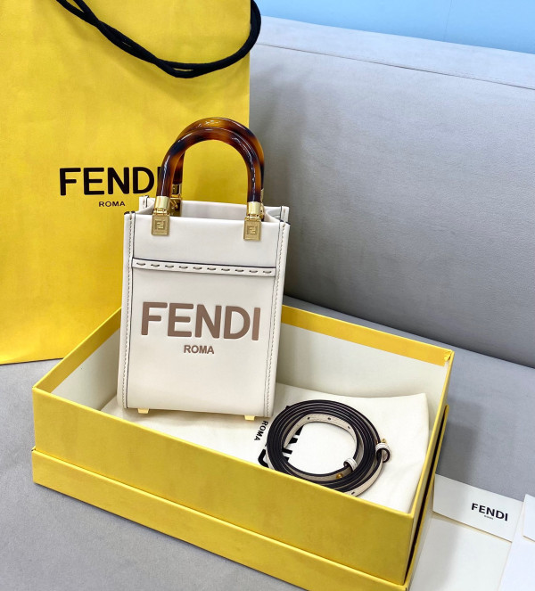 HOT SALE FENDI MINI SUNSHINE SHOPPER-13-18-6.5cm