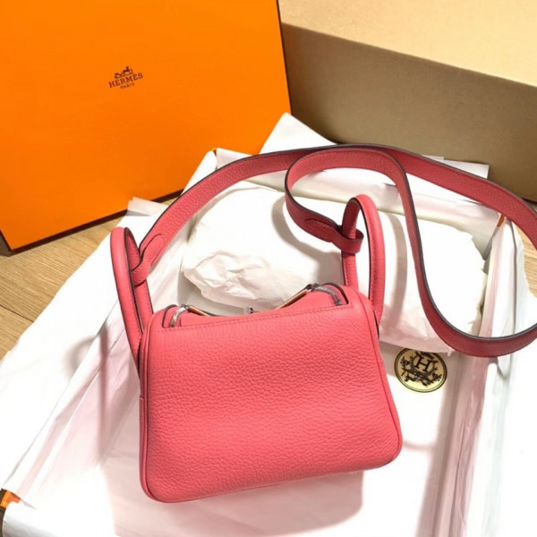 HOT SALE HERMES LINDY MINI HANDMADE