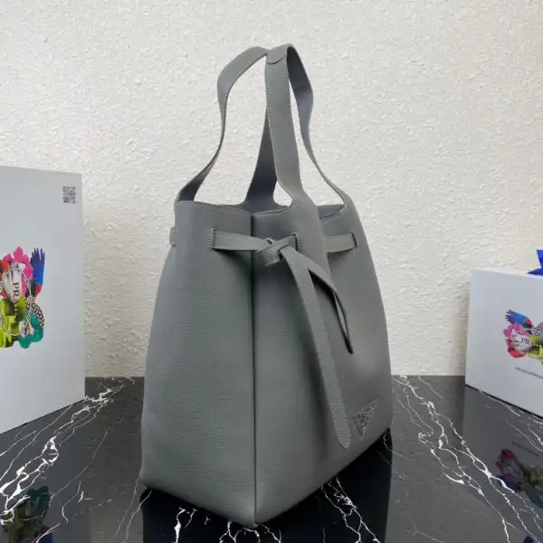 First Bag Ru PRADA Leather tote