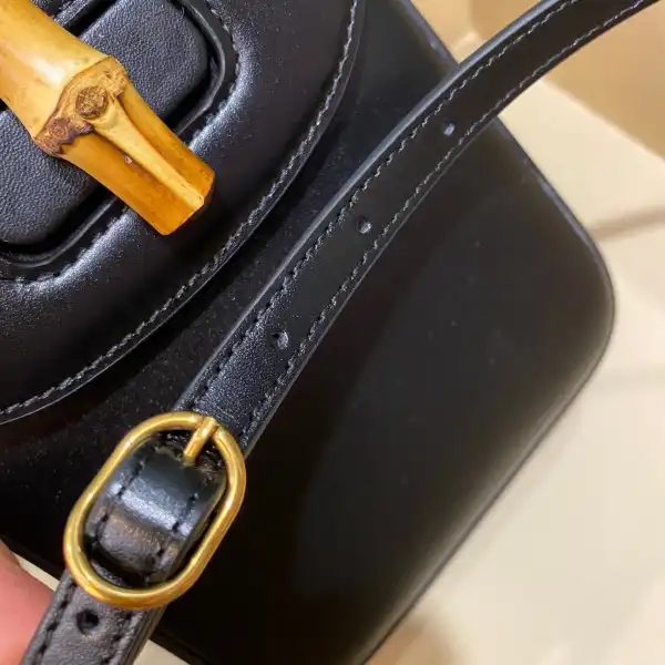 First bag ru Gucci Bamboo mini handbag