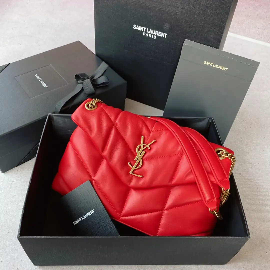 YSL PUFFER SMALL CHAIN BAG