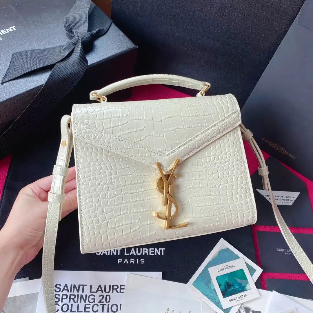 YSL CASSANDRA MINI TOP HANDLE BAG