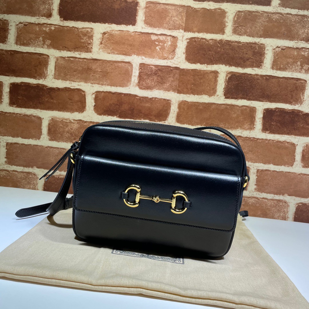 HOT SALE GUCCI Horsebit 1955 small shoulder bag