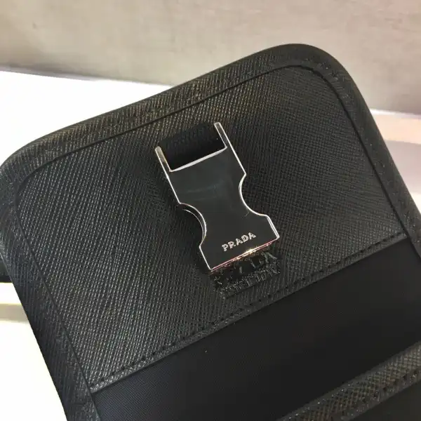 First bag ru PRADA Nylon and Saffiano Leather Smartphone Case