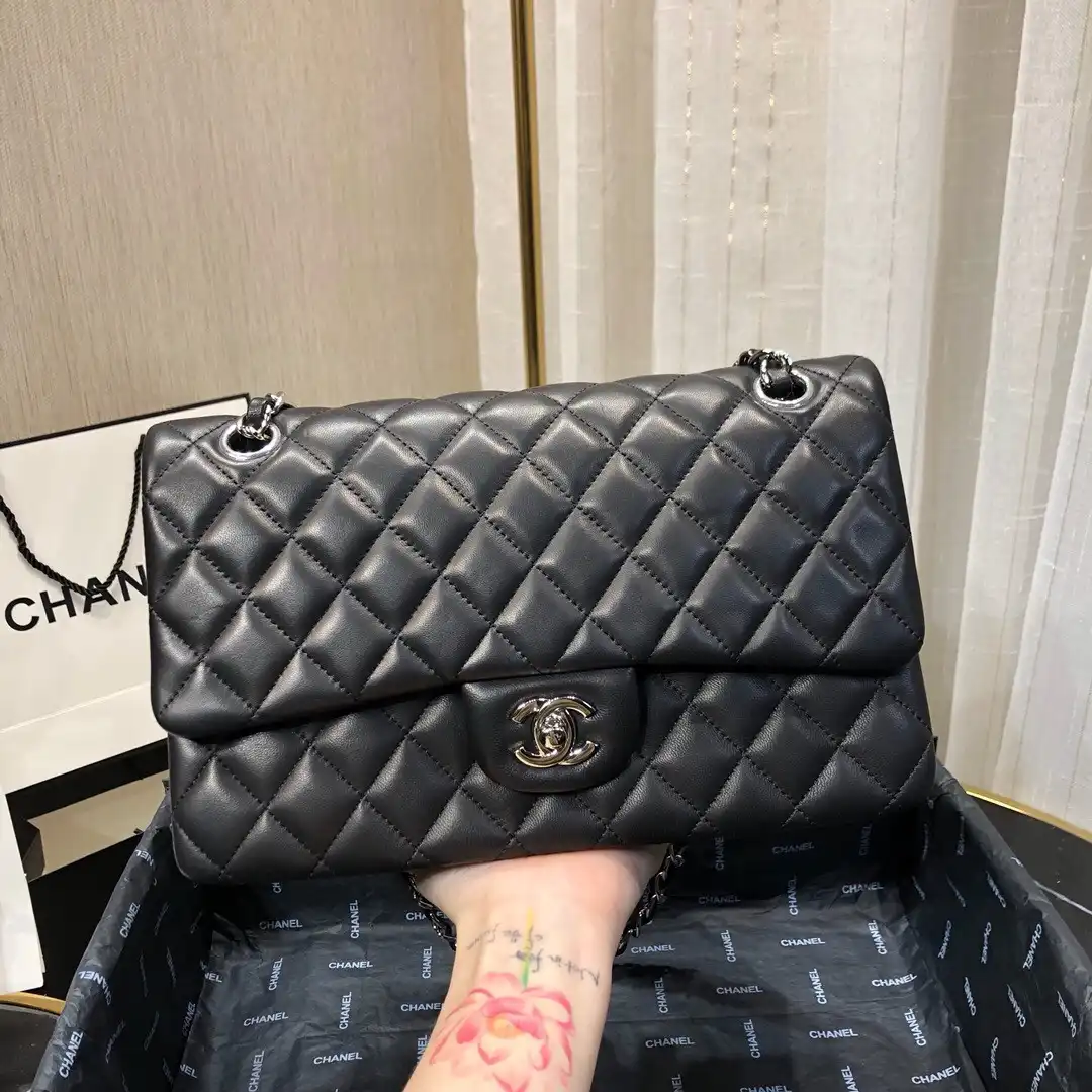 CHANEL FLAP BAG LAMBSKIN