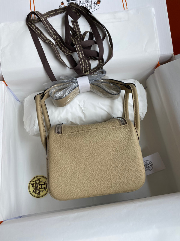 HOT SALE HERMES LINDY MINI HANDMADE